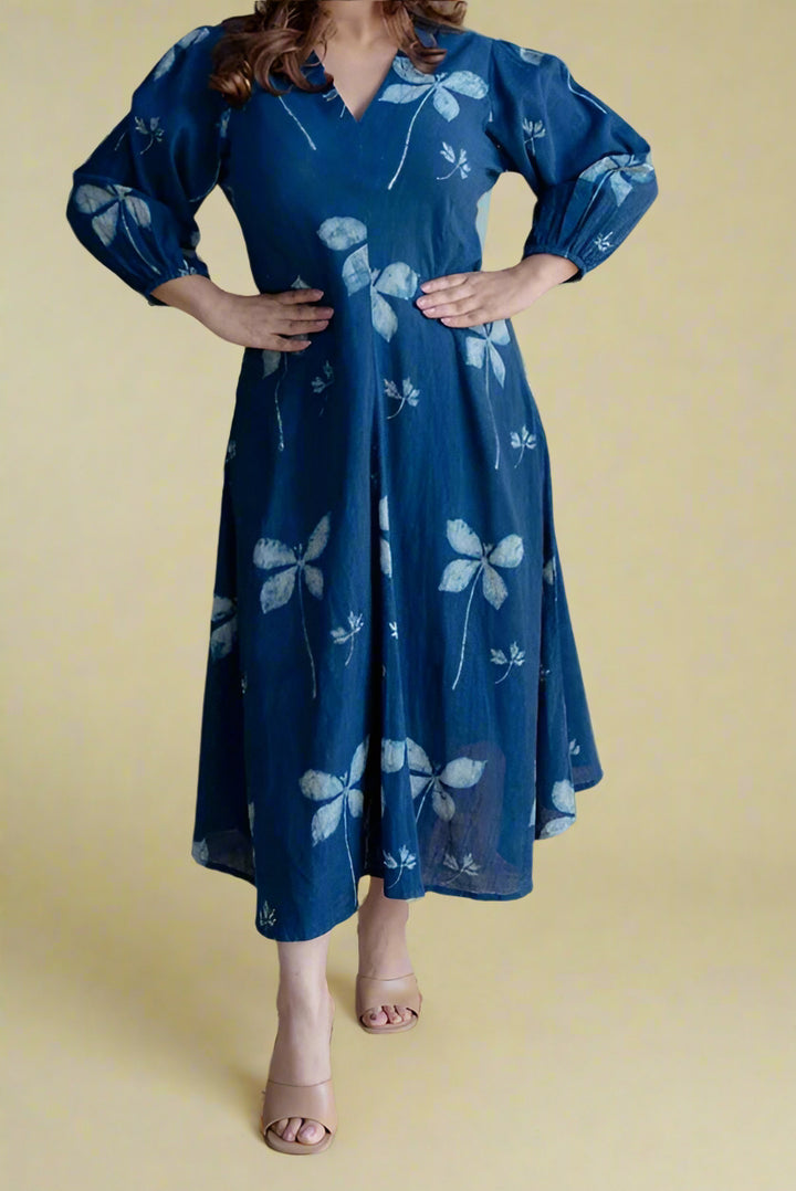 Moment Of Awe Cotton Kurti Set