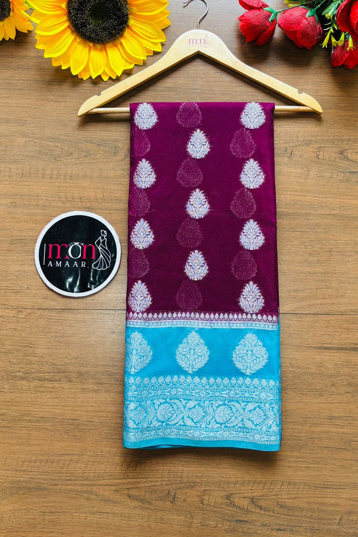 New Banarasi Semi Georgette Silk Saree