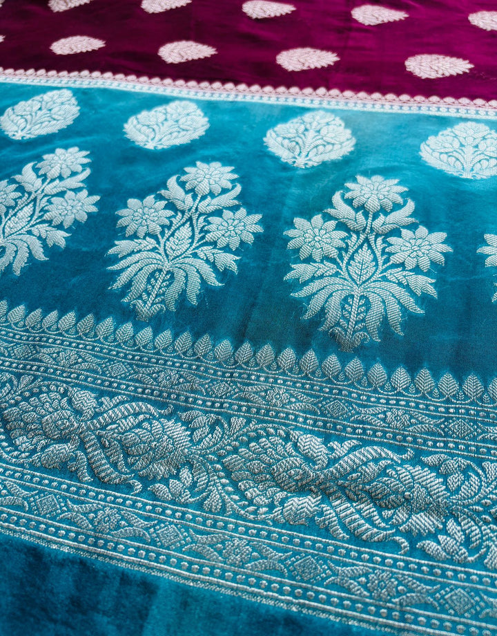 New Banarasi Semi Georgette Silk Saree