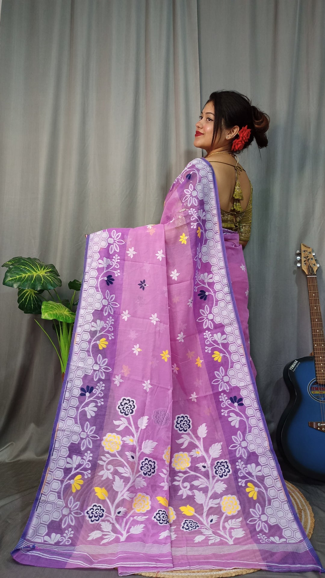 Legacy Of Artisans Dhakai Jamdani Saree