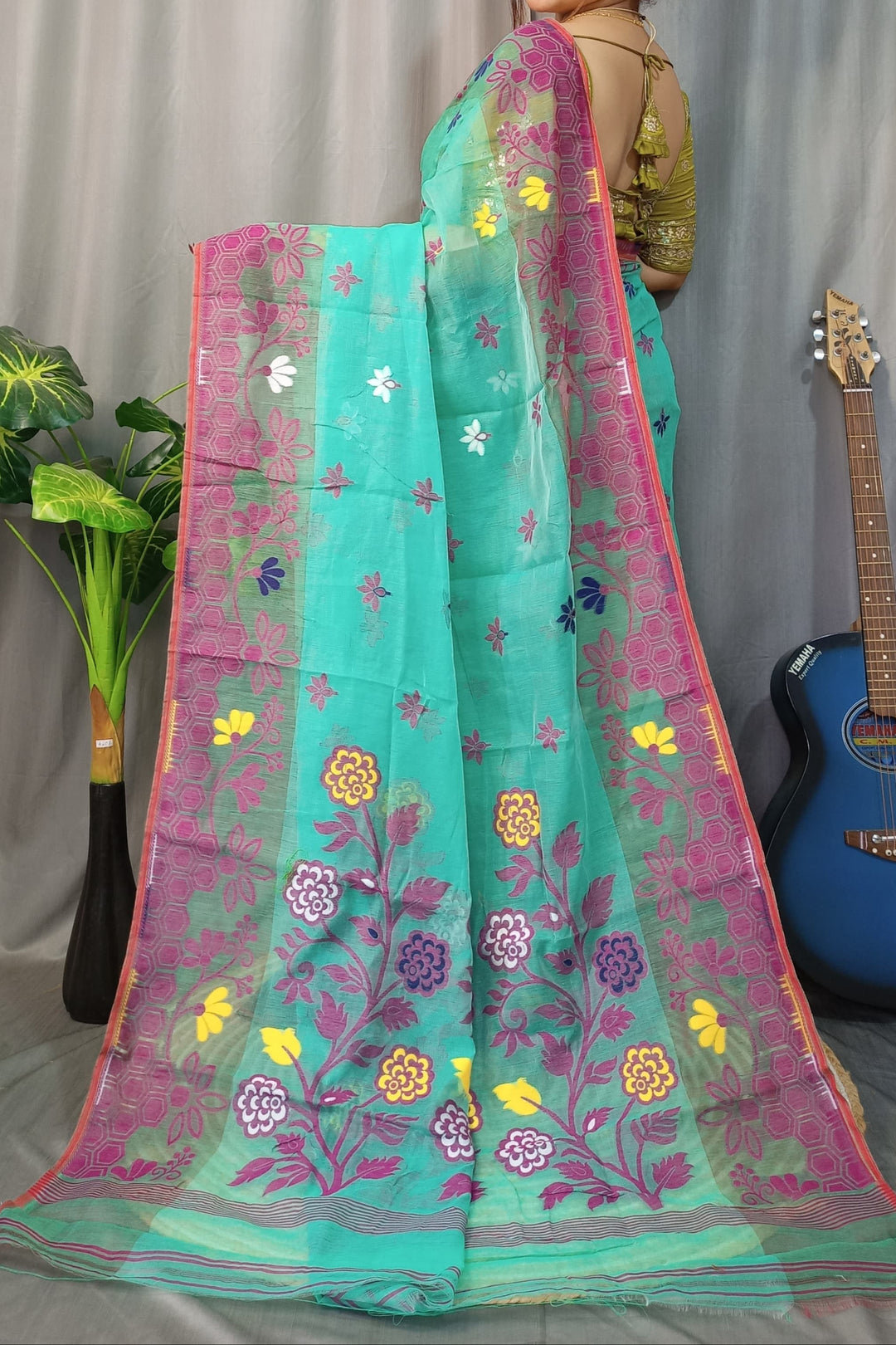 Legacy Of Artisans Dhakai Jamdani Saree