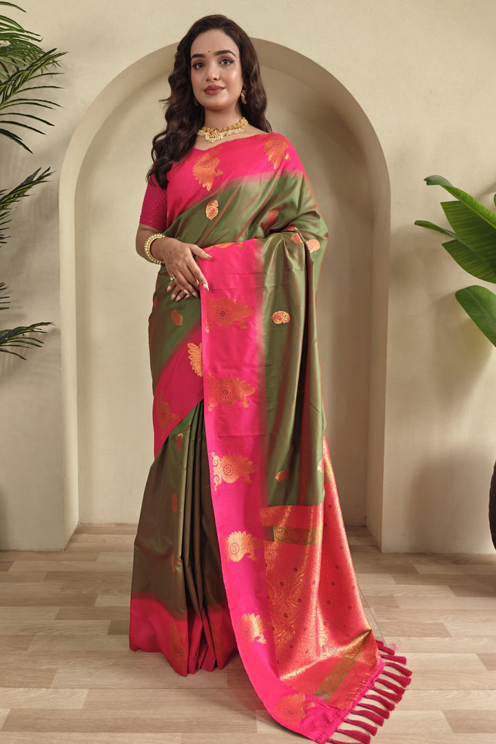 For The New Age Fancy Silk Saree