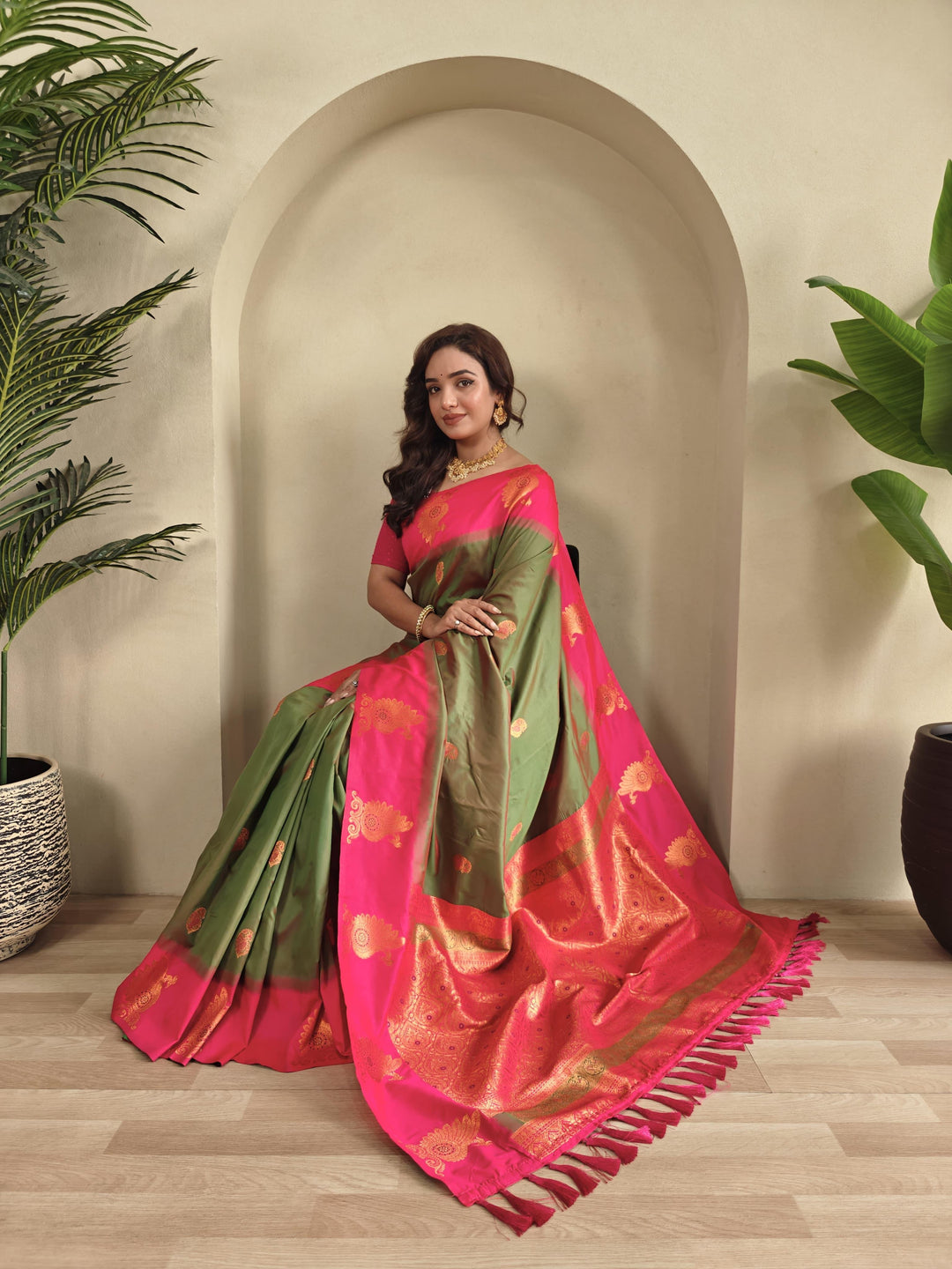 For The New Age Fancy Silk Saree