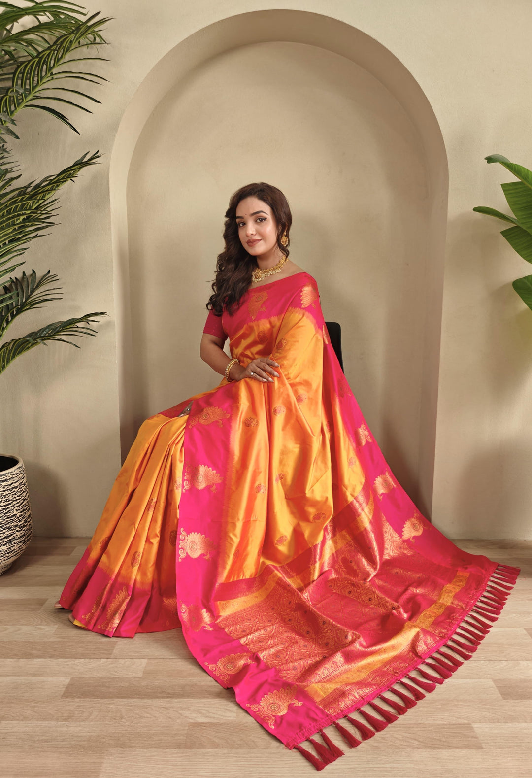 For The New Age Fancy Silk Saree