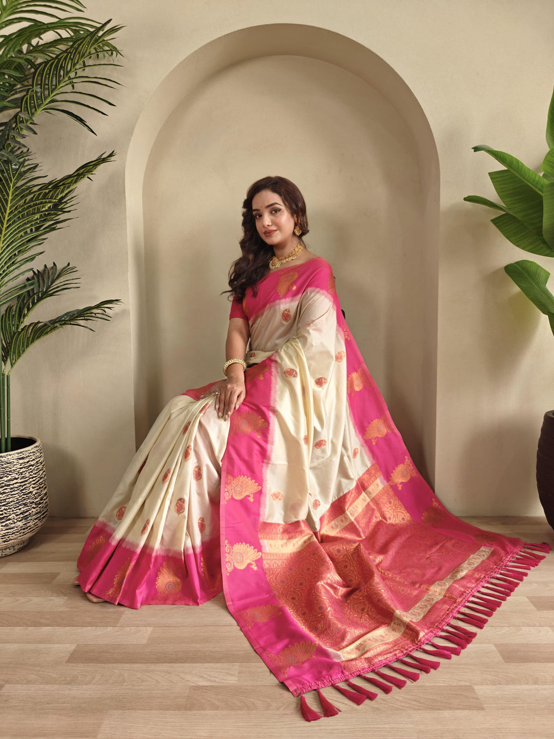 For The New Age Fancy Silk Saree