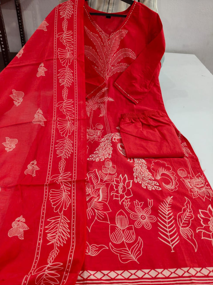 A Story Cotton Kurti Set