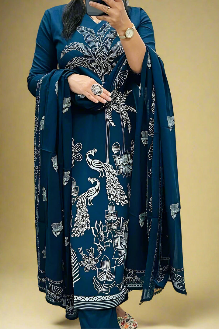 A Story Cotton Kurti Set