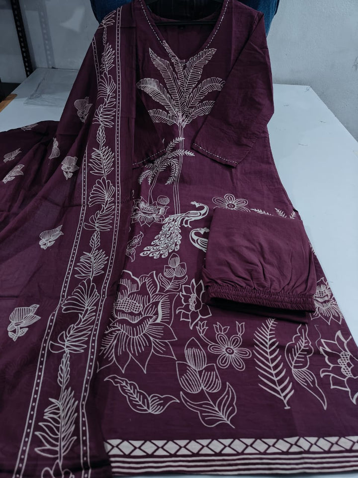 A Story Cotton Kurti Set