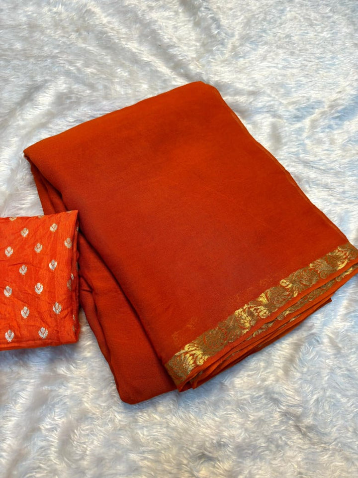 Flip-Flops Chinnon Silk Saree