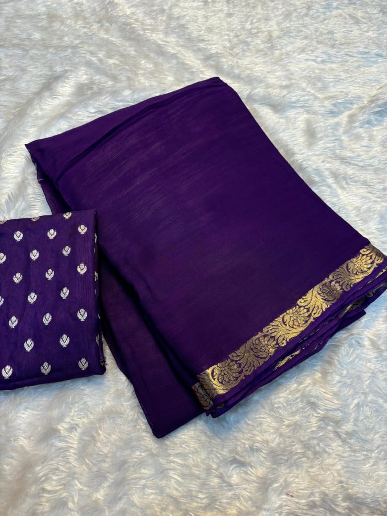 Flip-Flops Chinnon Silk Saree