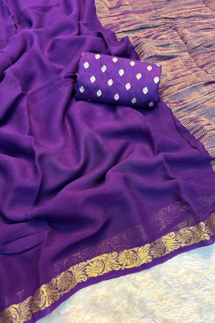 Flip-Flops Chinnon Silk Saree