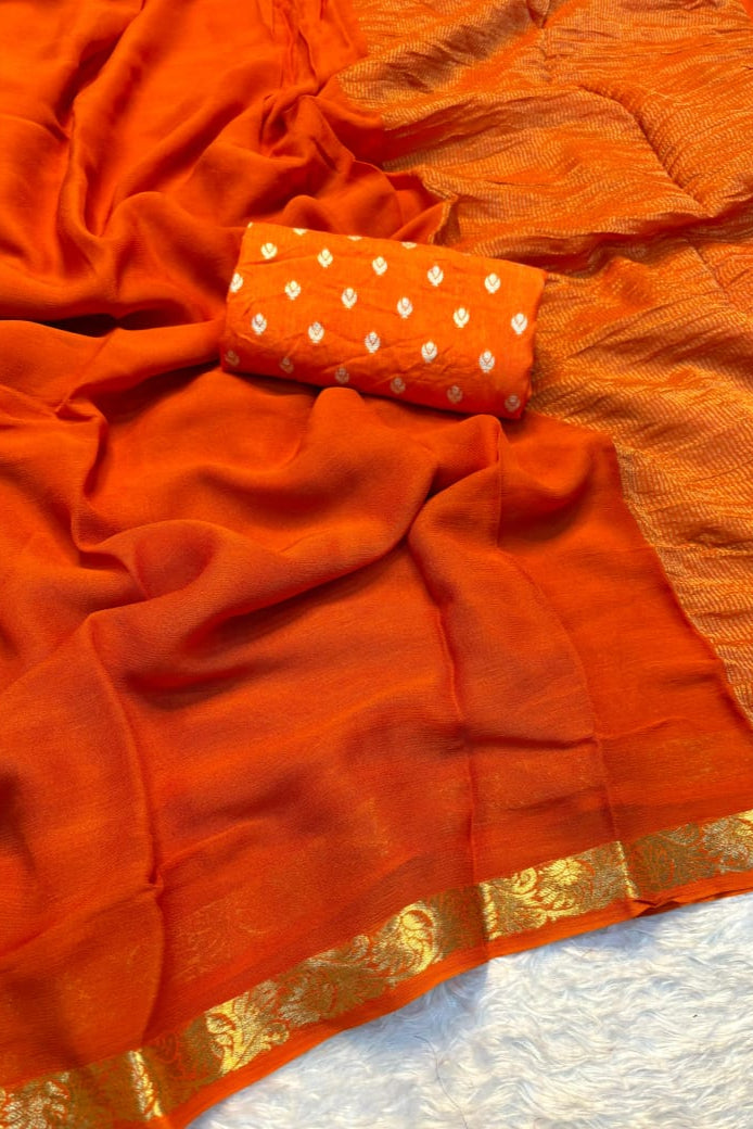 Flip-Flops Chinnon Silk Saree