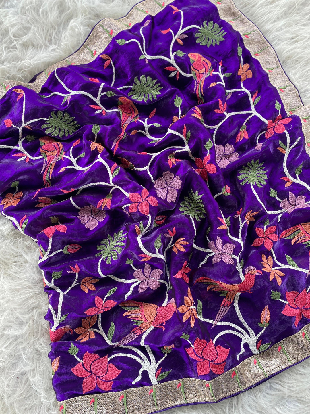 My Red Carpet Fancy Silk Saree