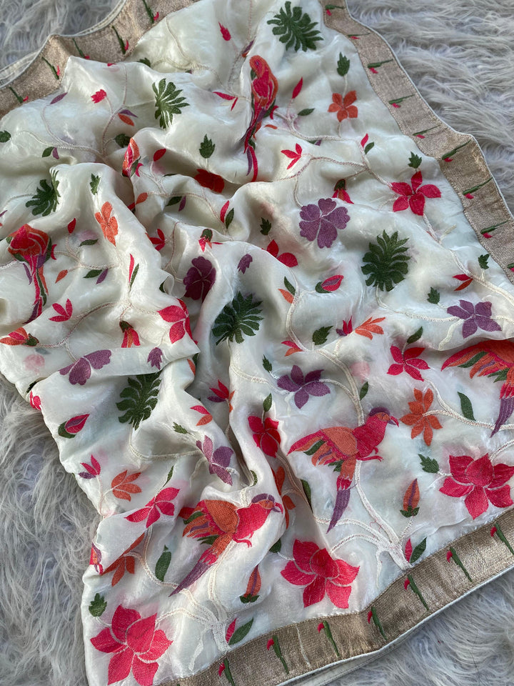 My Red Carpet Fancy Silk Saree