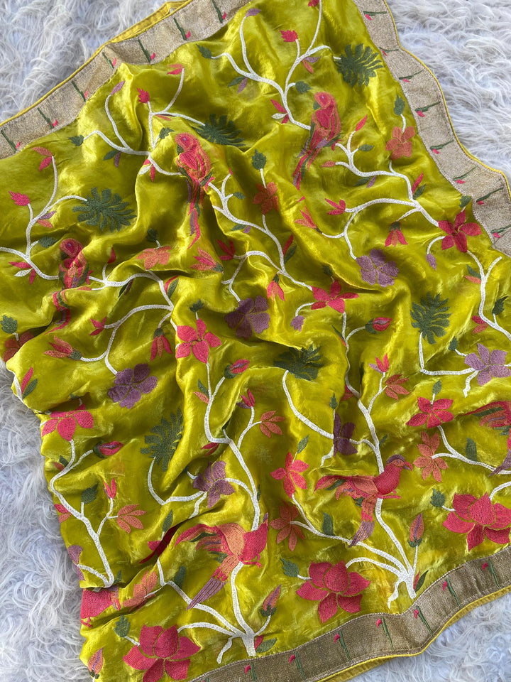 My Red Carpet Fancy Silk Saree