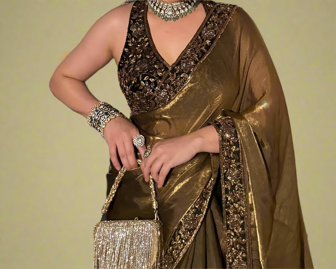 Festive Lights Chiffon Saree