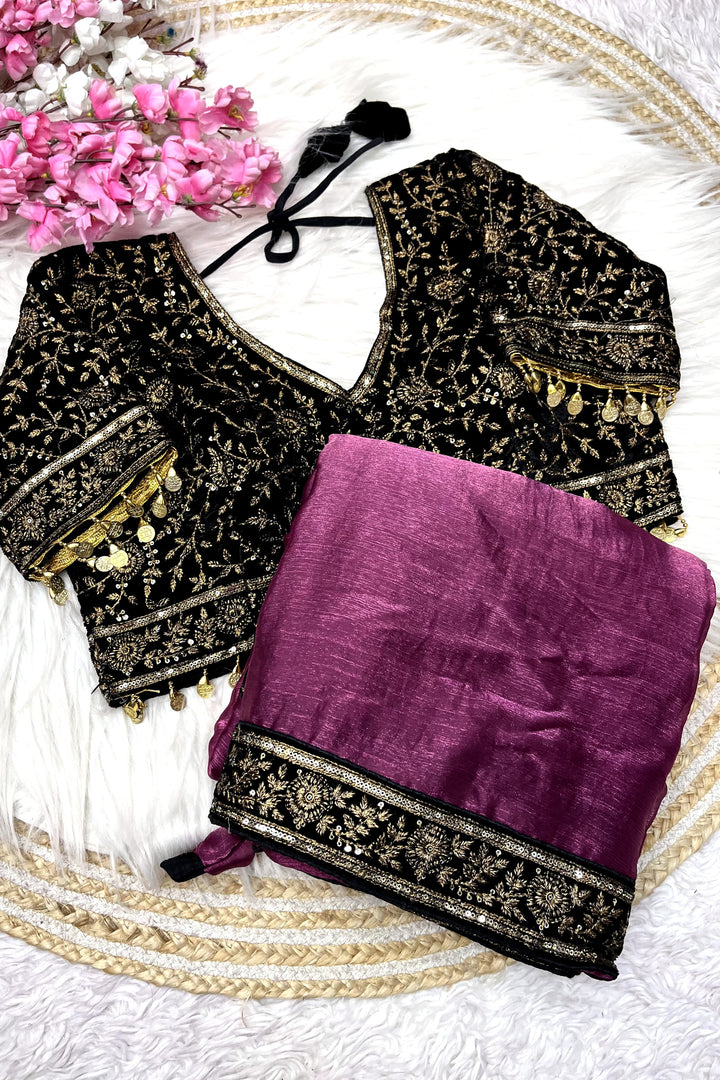 Festive Lights Chiffon Saree