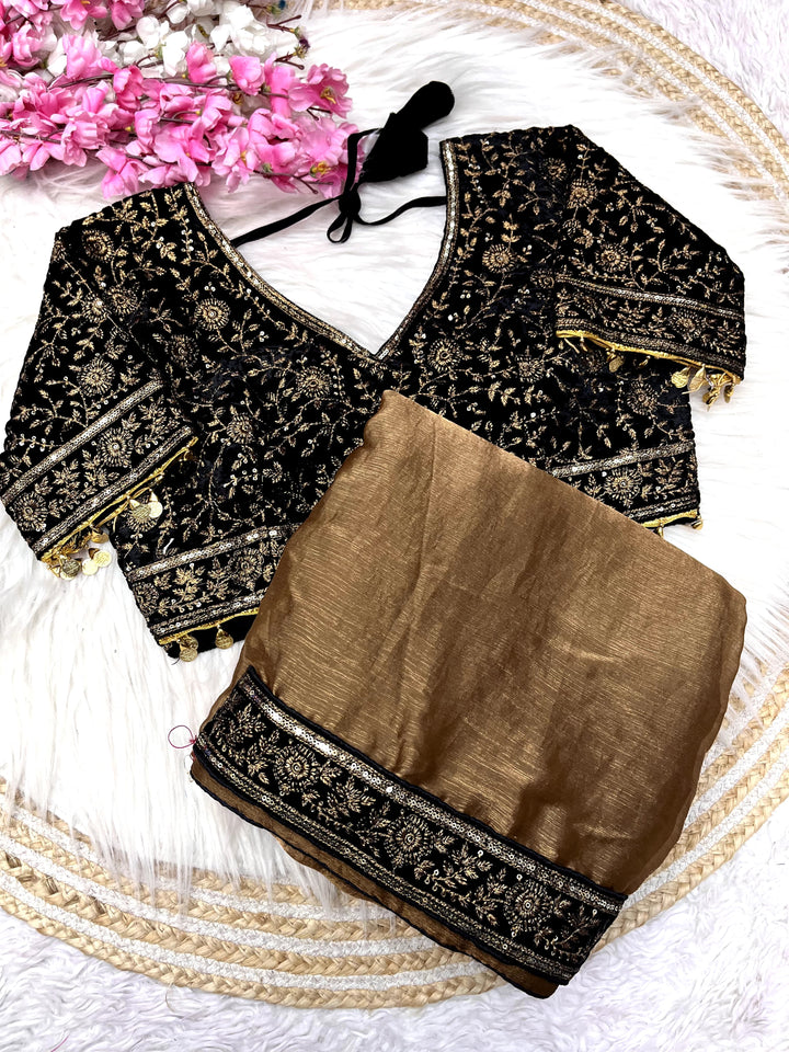 Festive Lights Chiffon Saree