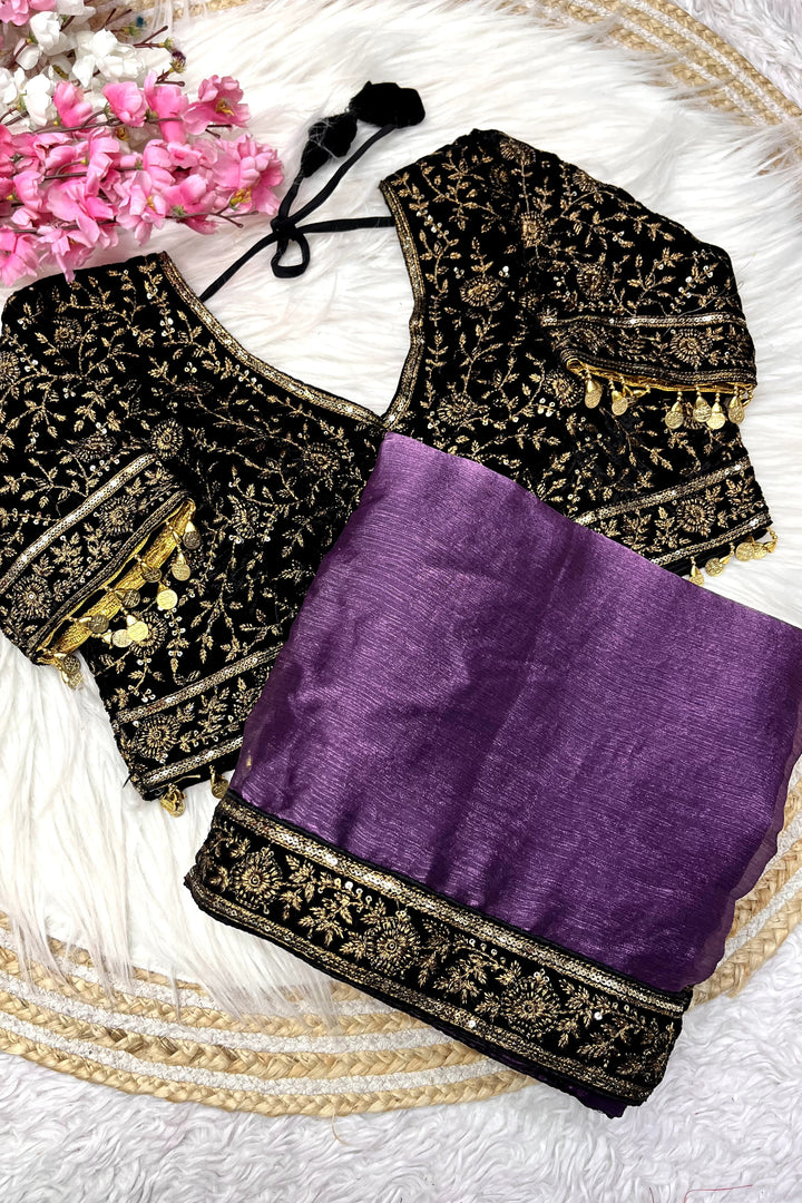 Festive Lights Chiffon Saree