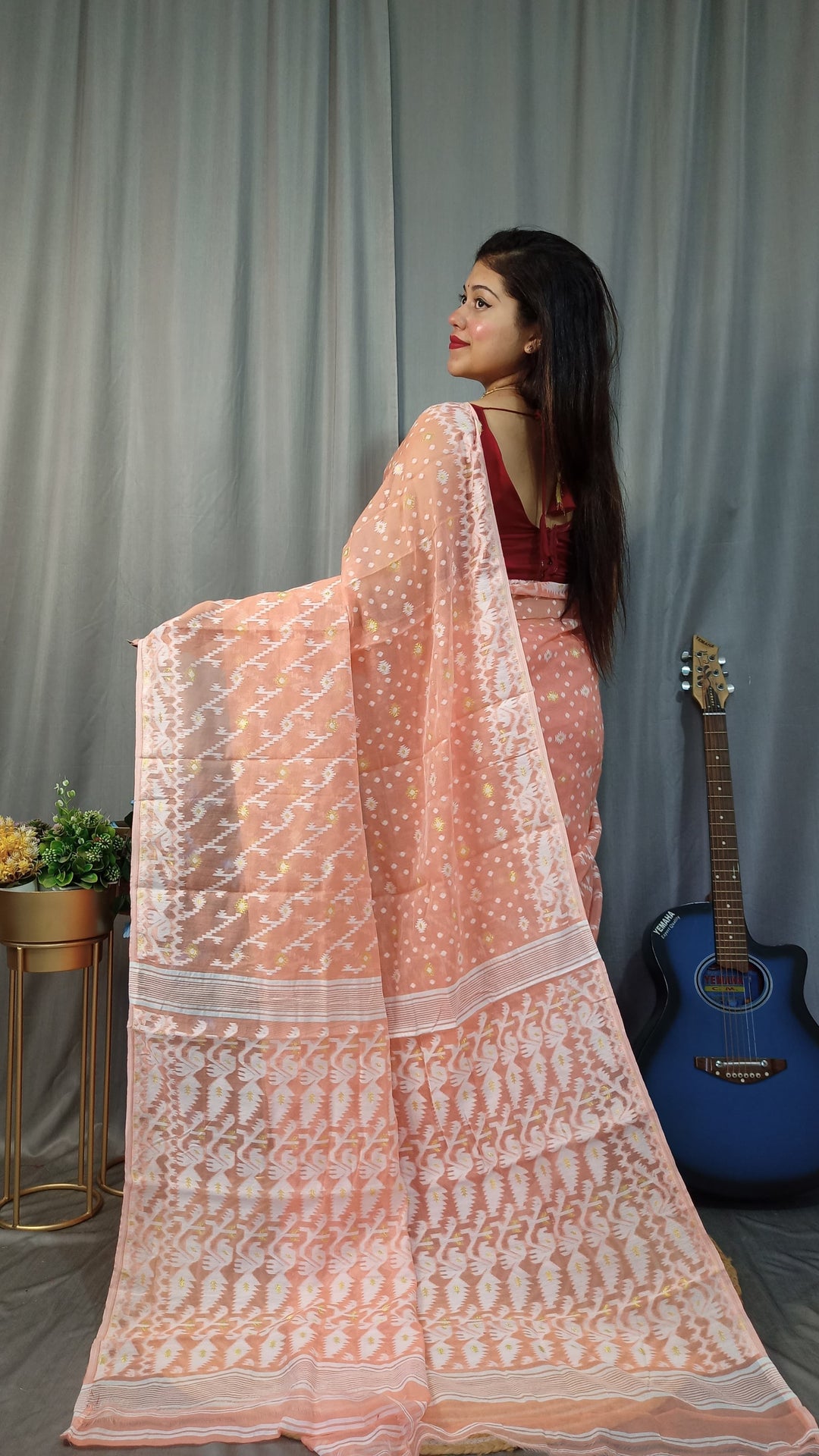 Rangmahal Dhakai Jamdani Saree