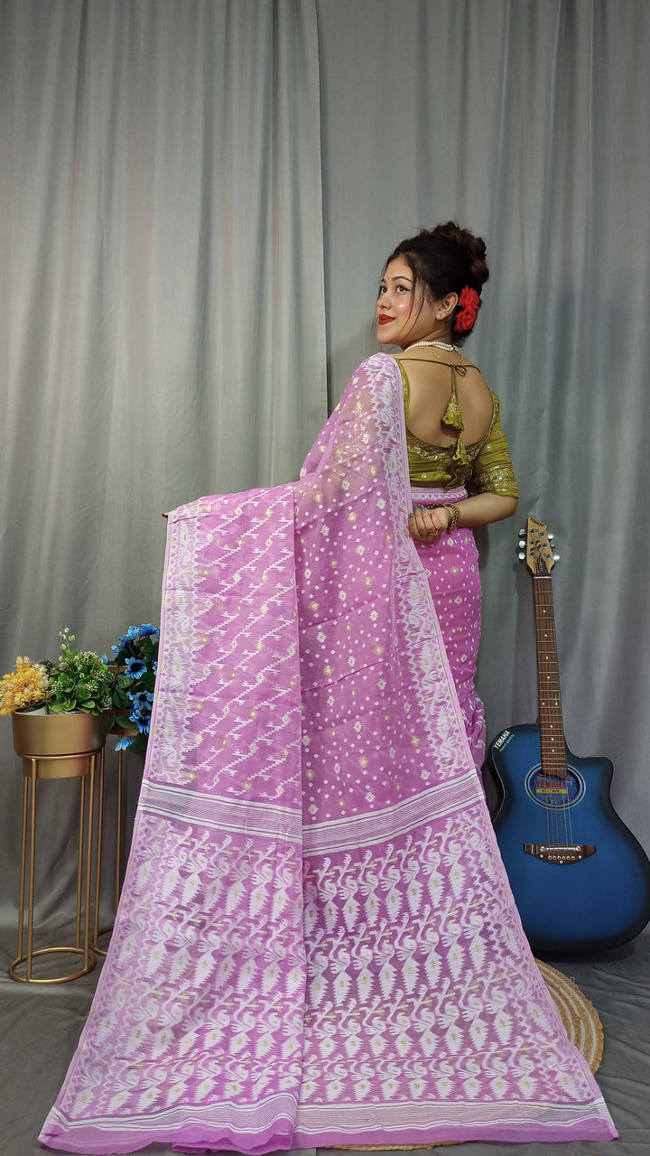 Rangmahal Dhakai Jamdani Saree