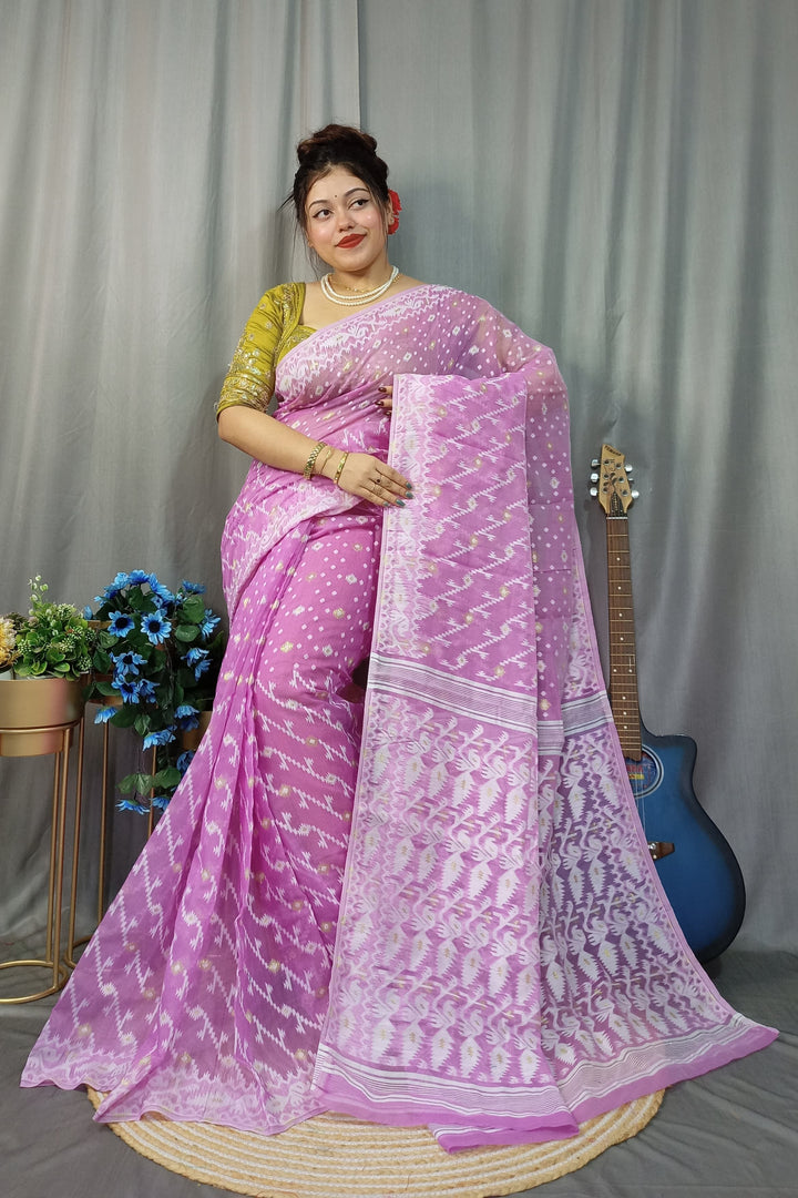 Rangmahal Dhakai Jamdani Saree