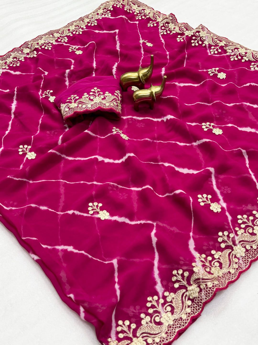 For The Love Of Georgette Saree