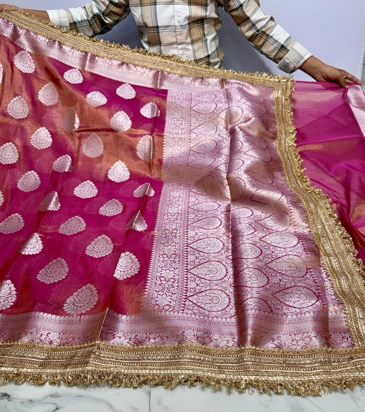 Silken Dreams Banarasi Tissue Silk Saree