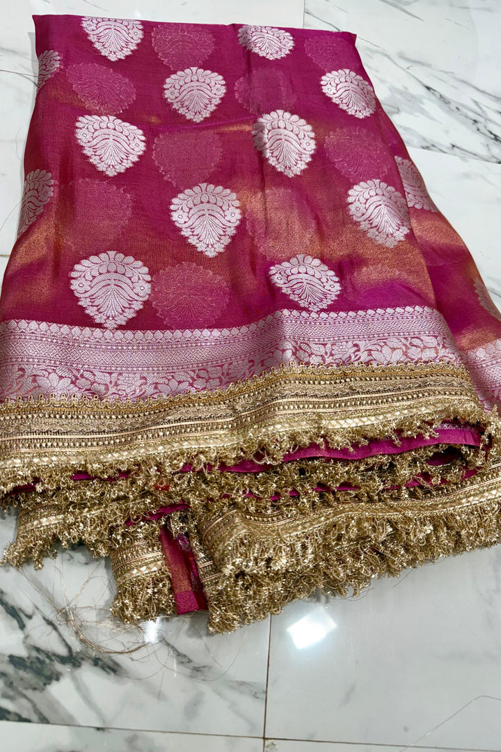 Silken Dreams Banarasi Tissue Silk Saree