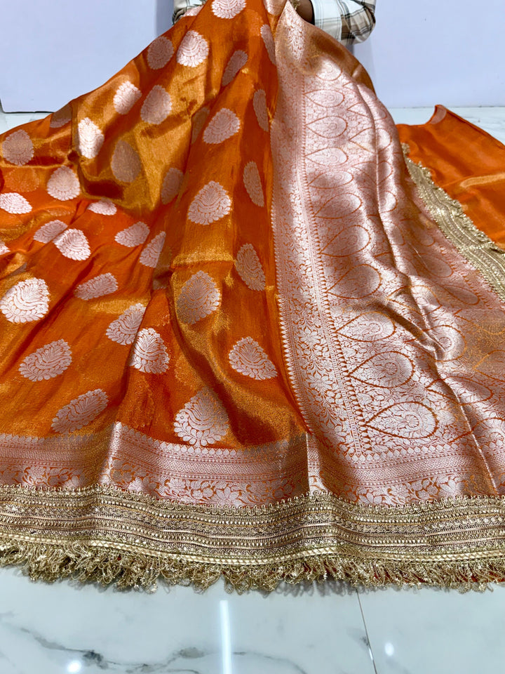 Silken Dreams Banarasi Tissue Silk Saree