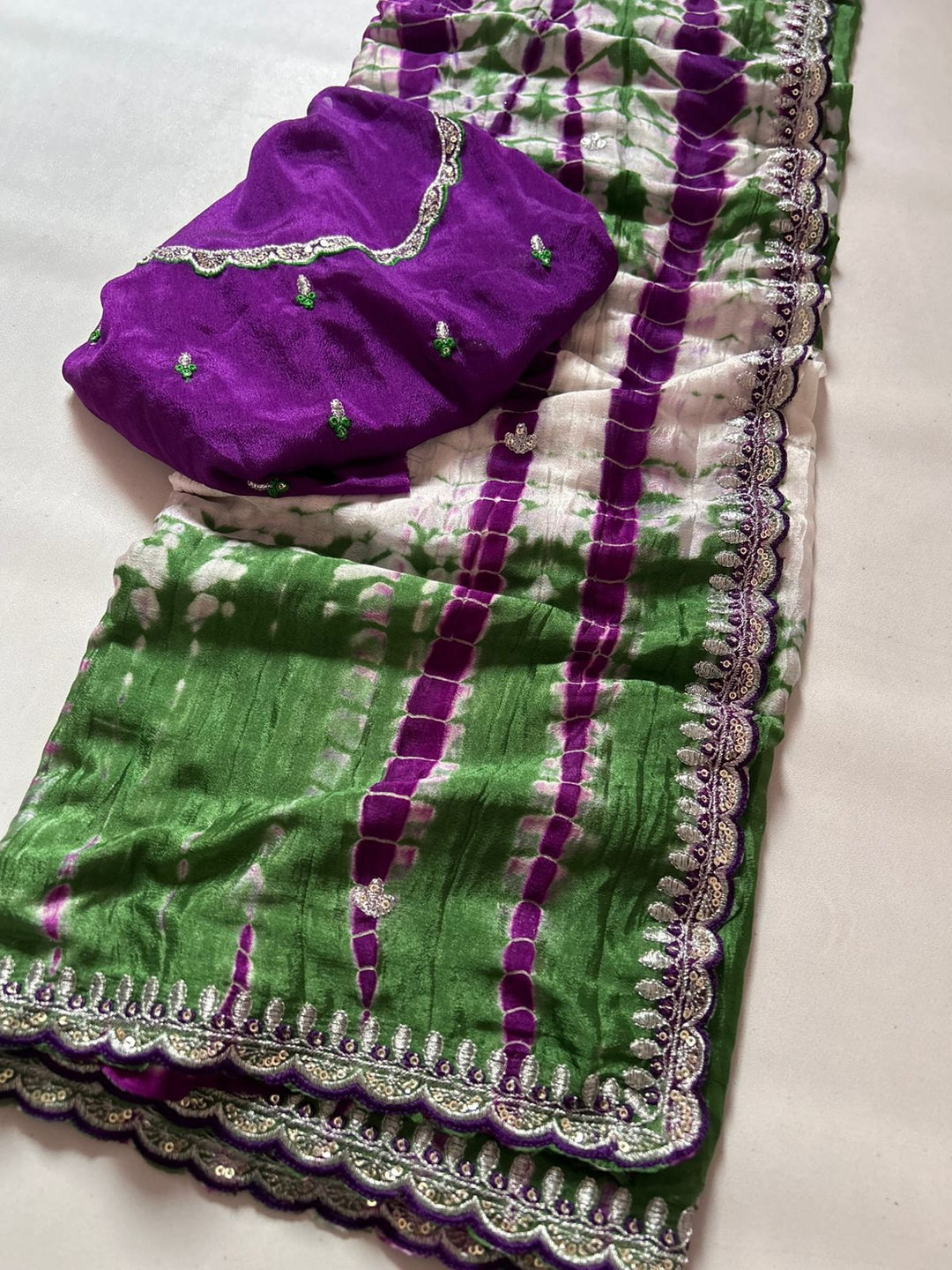 A Special Day Chinnon Silk Saree