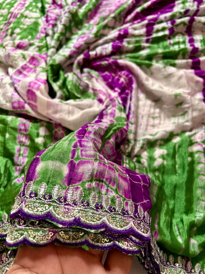 A Special Day Chinnon Silk Saree