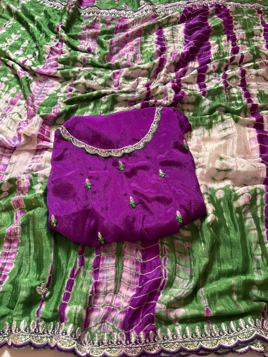 A Special Day Chinnon Silk Saree