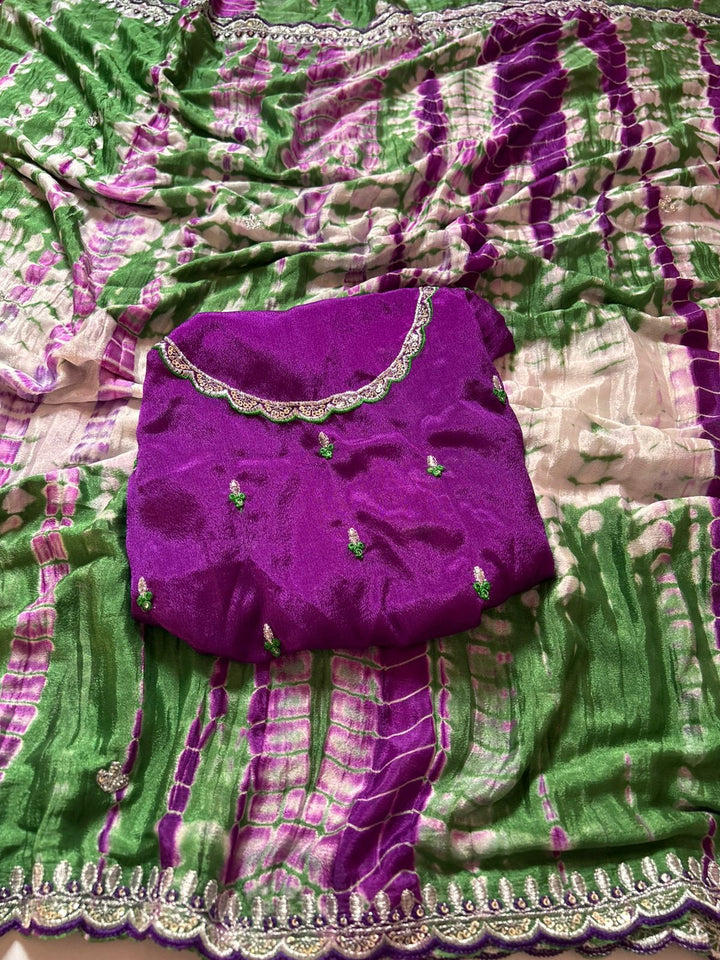 A Special Day Chinnon Silk Saree