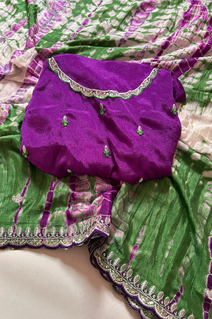 A Special Day Chinnon Silk Saree