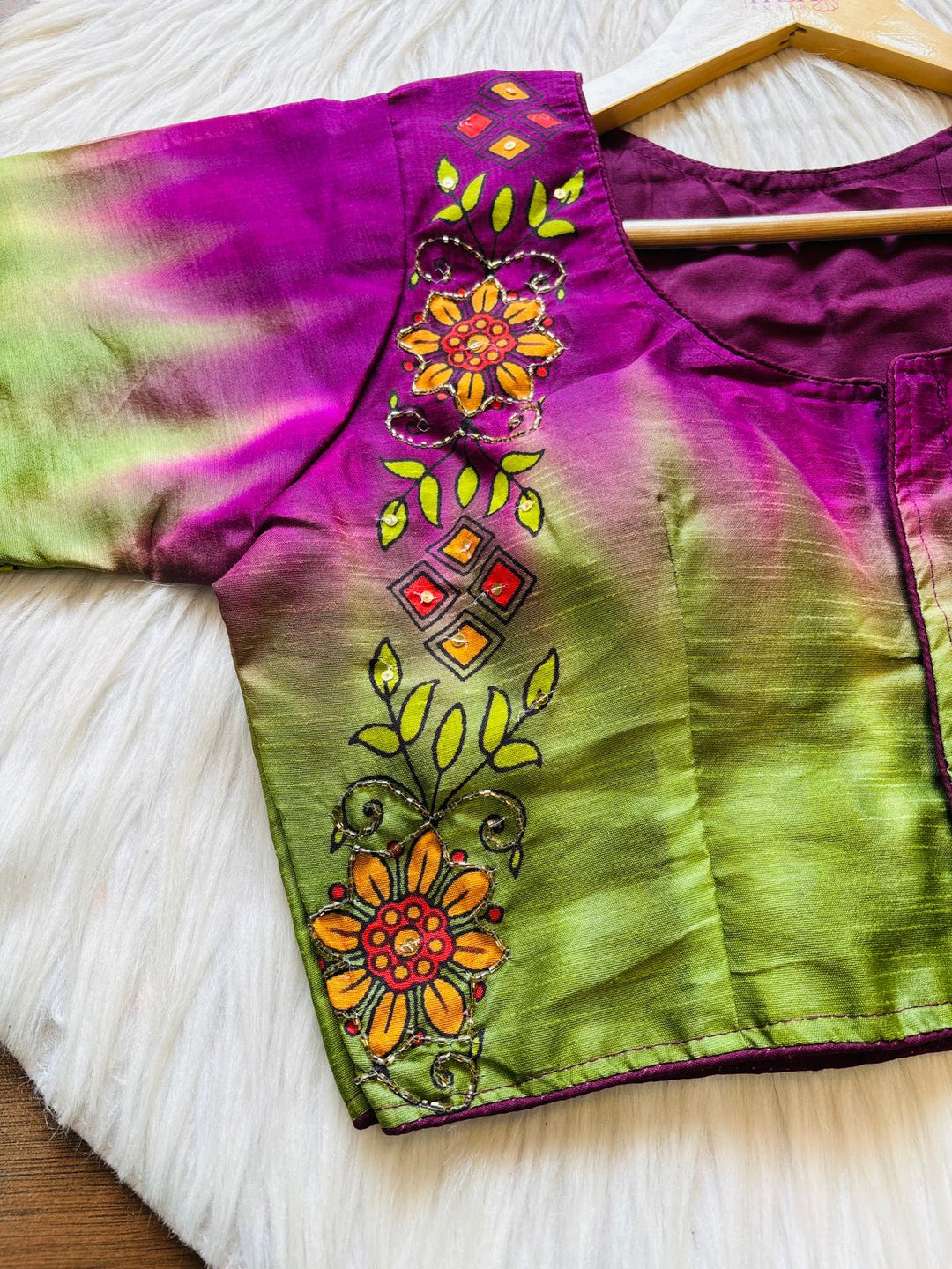 Panihari Fancy Silk Blouse