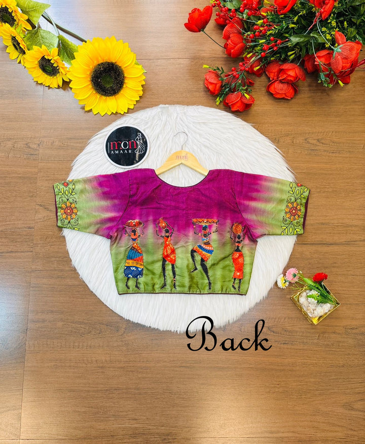 Panihari Fancy Silk Blouse