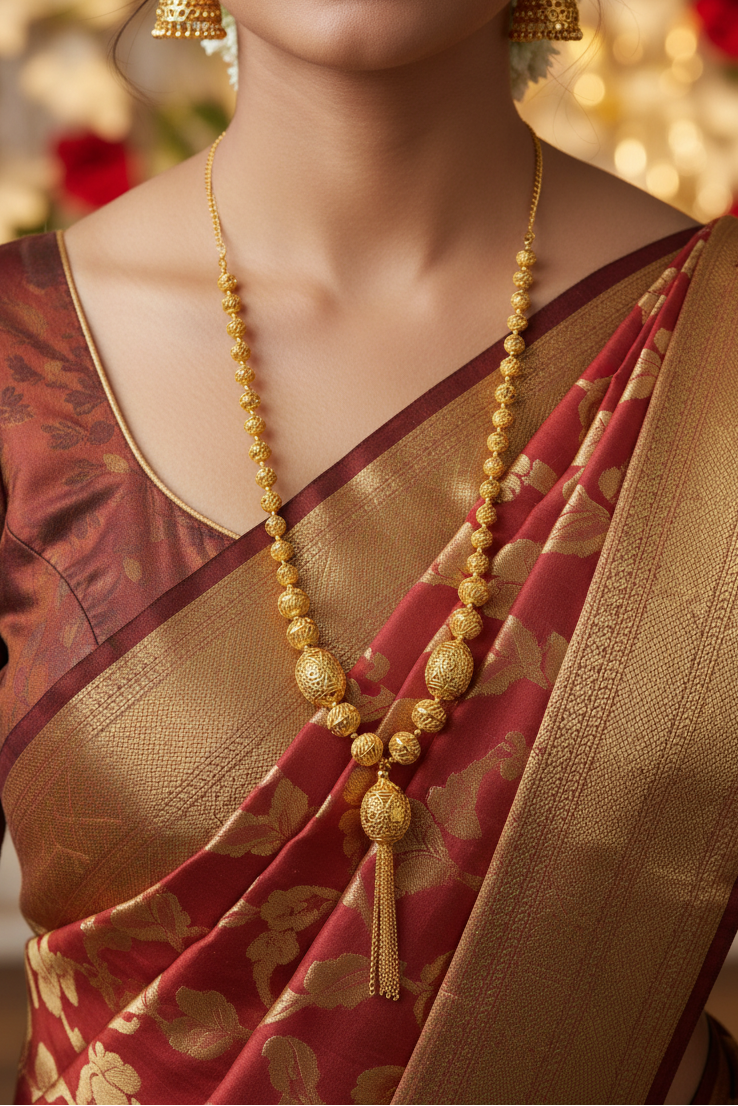 Sunehri Noor- Gold Plated Necklace