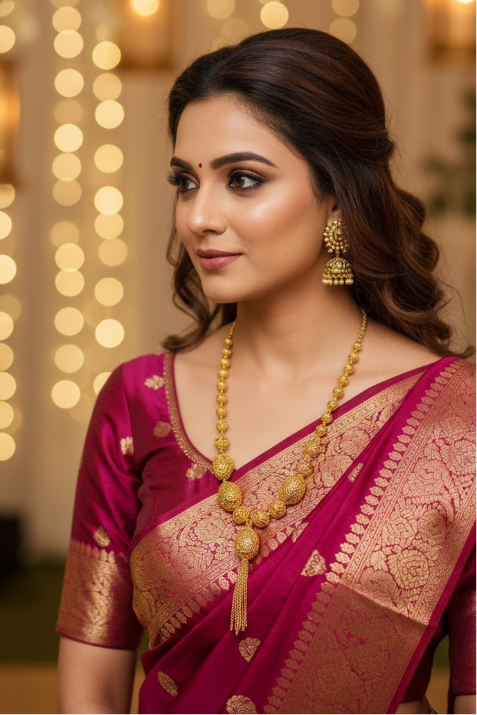 Sunehri Noor- Gold Plated Necklace