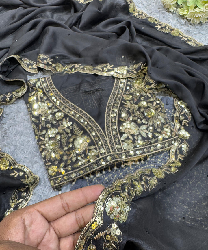 Fire Of The Sun Rangoli Silk Saree
