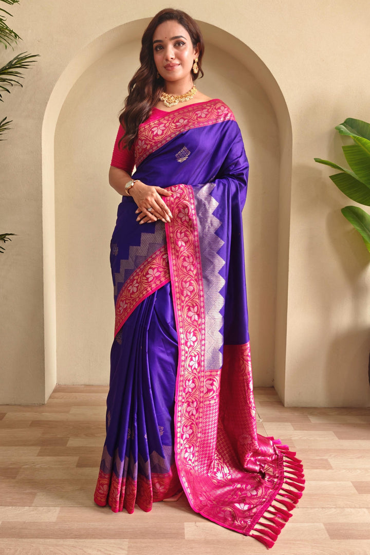 Monsoon Escape Fancy Silk Saree