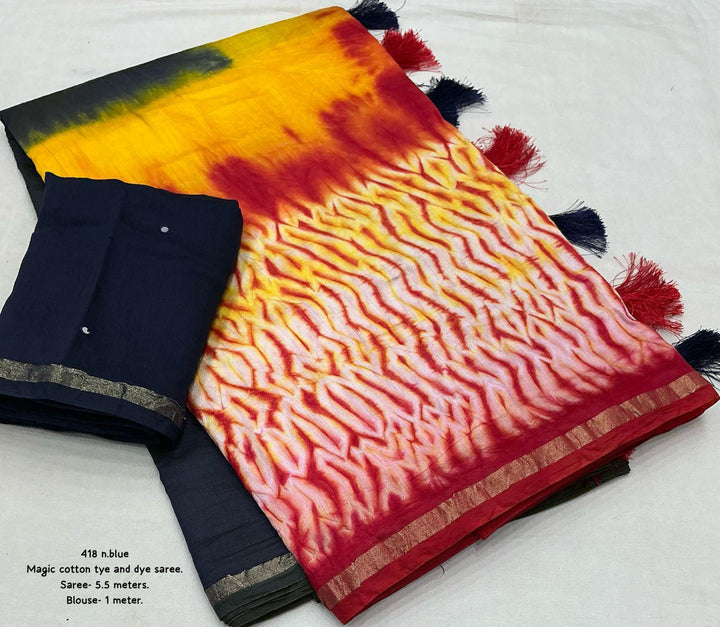 The Painted Drape Chanderi Cotton Saree