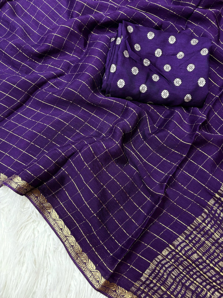 Story Of The Loom Chinnon Silk Saree