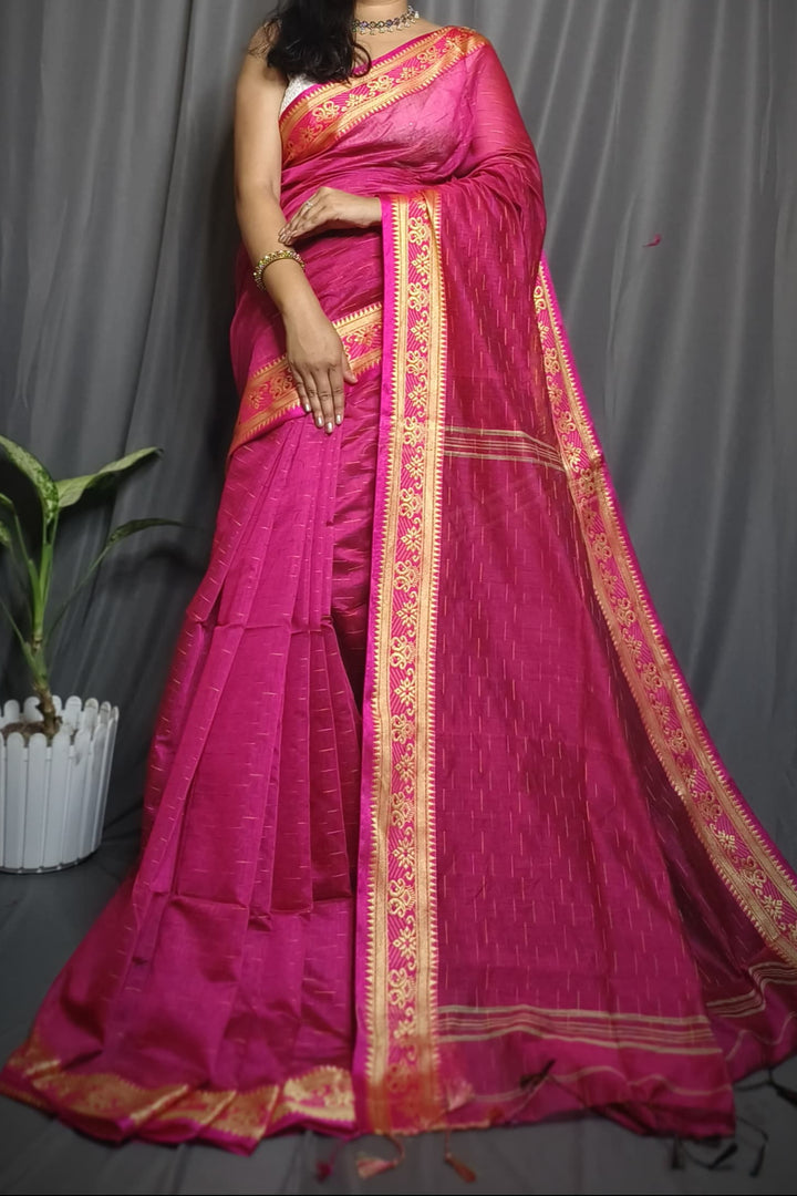 Anuragini- Feeling Love Cotton Silk Saree