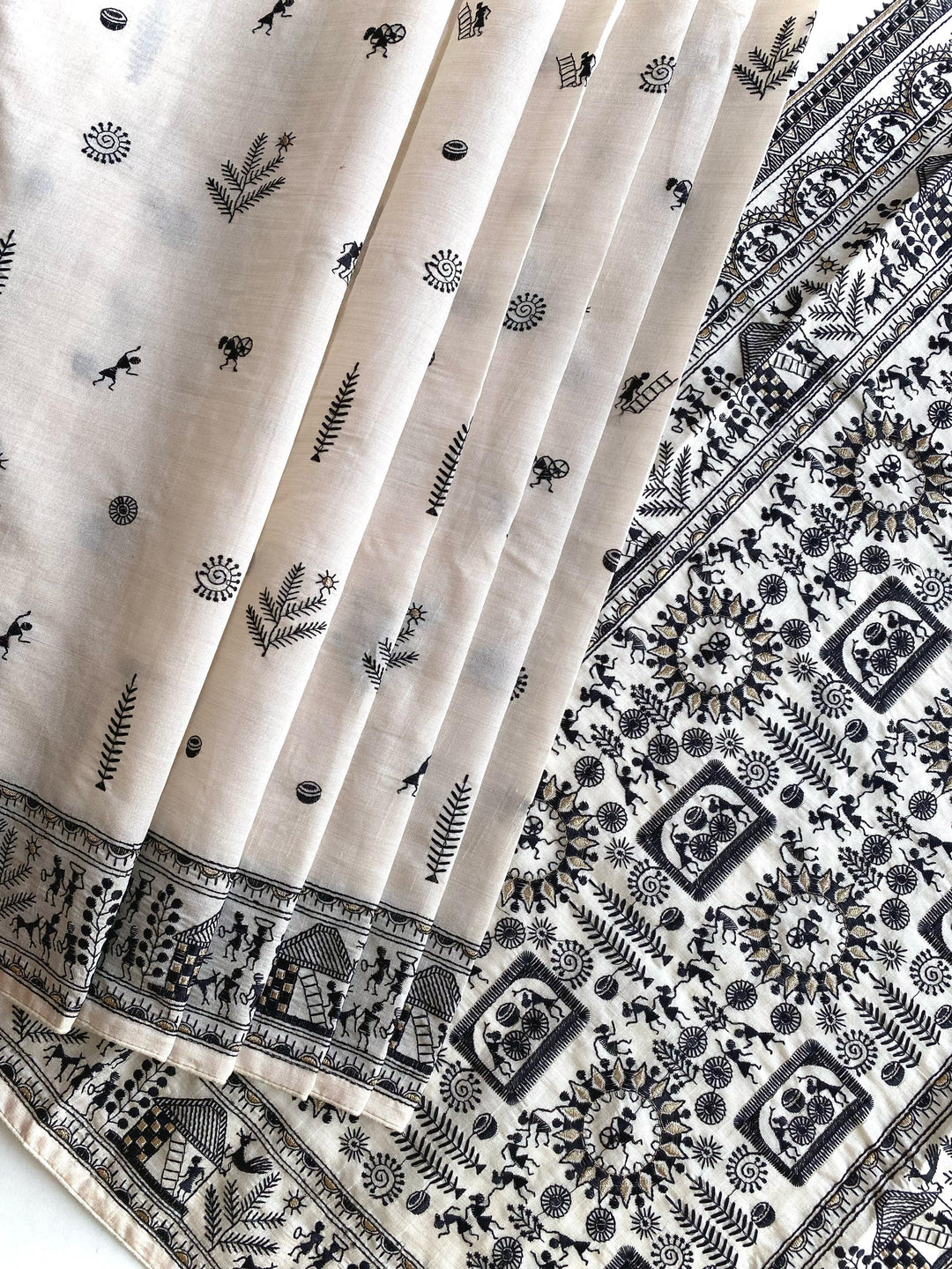 Nature's Glory Tussar Silk Saree