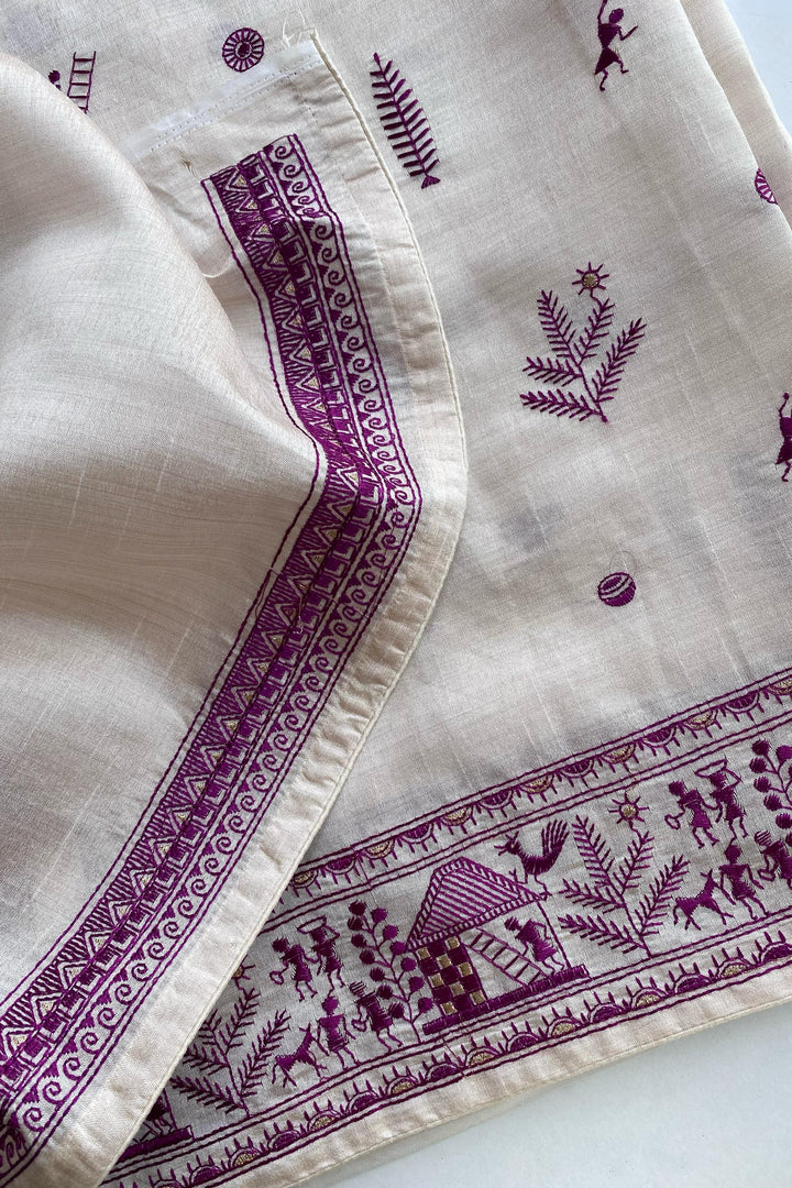 Nature's Glory Tussar Silk Saree