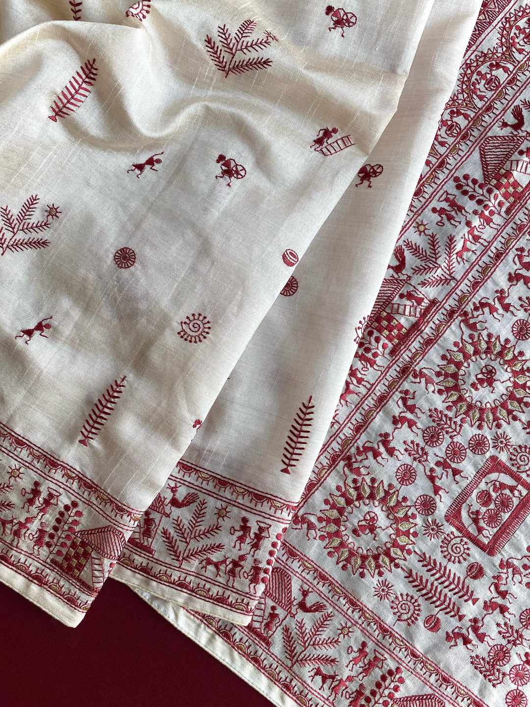 Nature's Glory Tussar Silk Saree