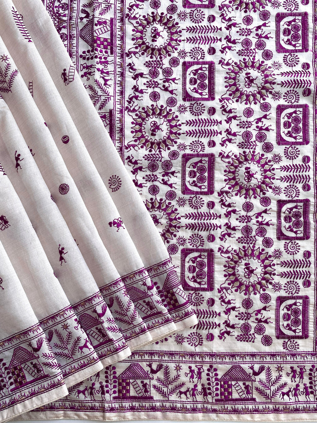Nature's Glory Tussar Silk Saree