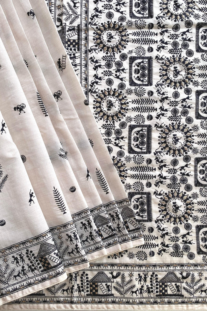Nature's Glory Tussar Silk Saree