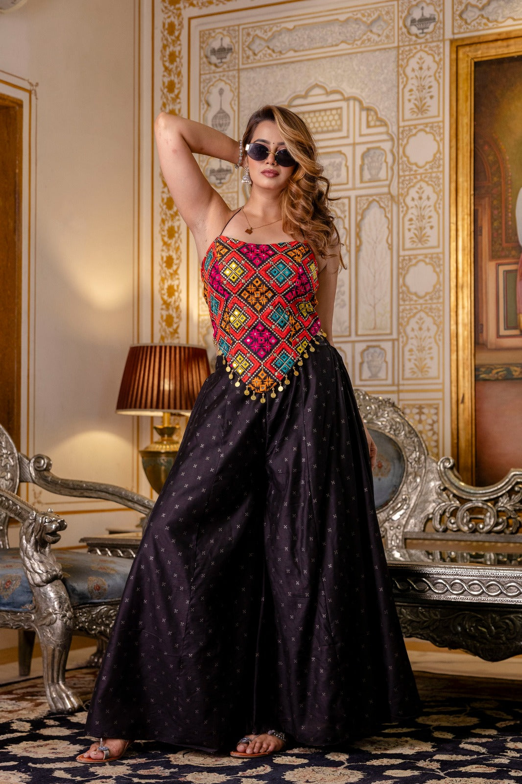 Mehfil-e-Mohabbat Fancy Silk Designer Set